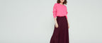 Jupe Blandine Semnoz - Bordeaux - Modetrotter - The Bradery