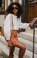 JUPE POLLY HARMONIE - Saaj Paris - The Bradery