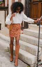 JUPE POLLY HARMONIE - Saaj Paris - The Bradery