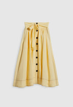 Jupe Sergente - Citron - Claudie Pierlot - The Bradery