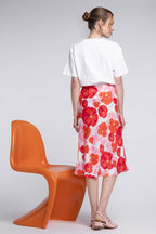Jupe Parisatys Red Blossom