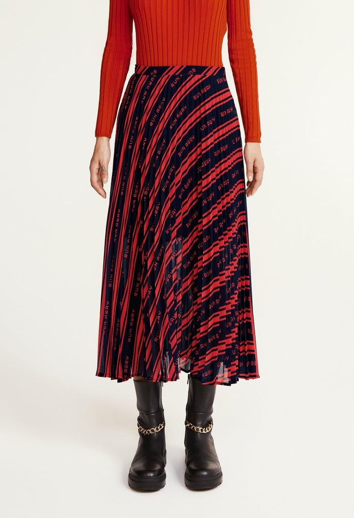 Jupe Soudain - Print Fonce - Claudie Pierlot - The Bradery