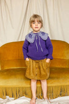 Jupe Tallan - Velours Tapenade - Enfant