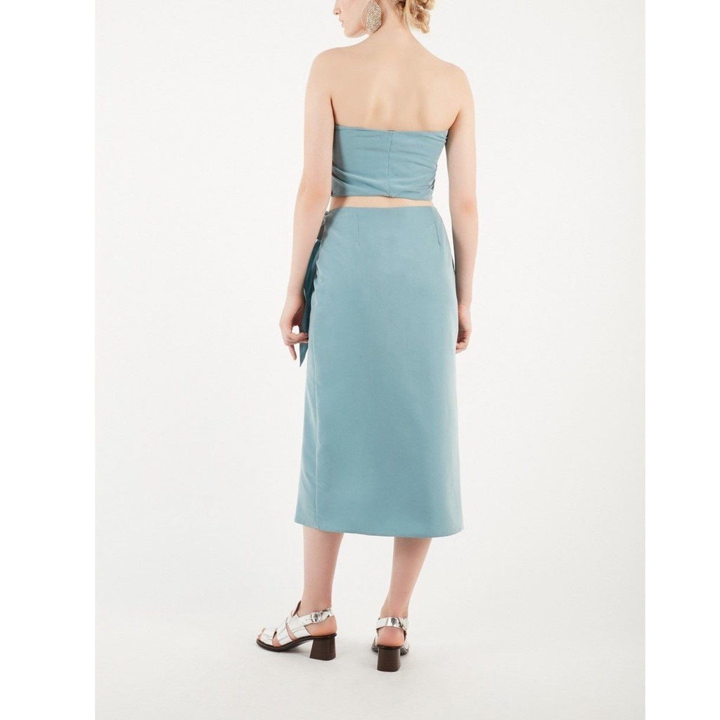 Jupe Uma Soft Stone Blue - Bas - Valentine Gauthier - The Bradery