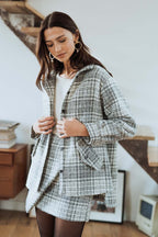 Jupe Vicka Cendré - Saaj Paris - The Bradery
