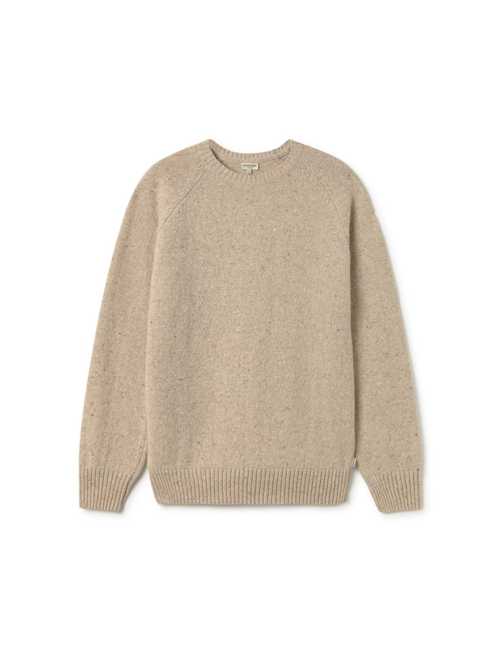 Beige wool men’s winter sweater