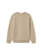 Beige wool men’s winter sweater