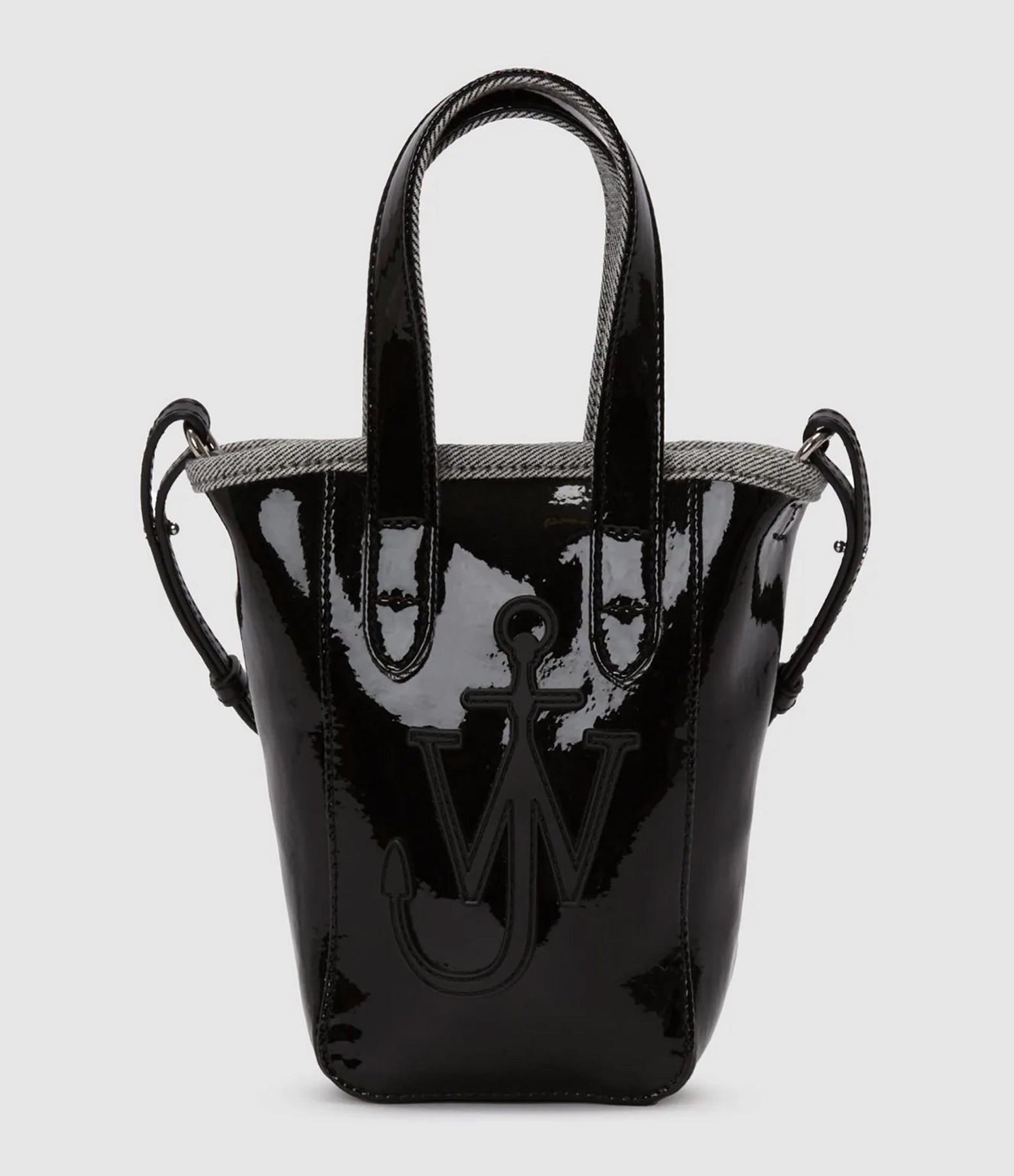 Jw Anderson - Totebag Mini Belt Black - Femme