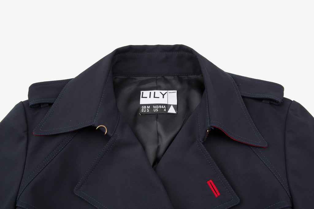 Lily - Manteau - Bleu Marine