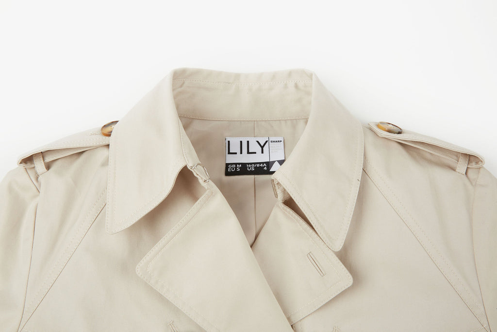 Lily - Manteau - Kaki Clair