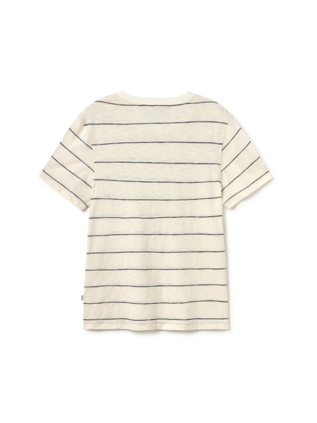 T-Shirt Kaneohe - Blanc Cassé & Rayures Noires - Homme