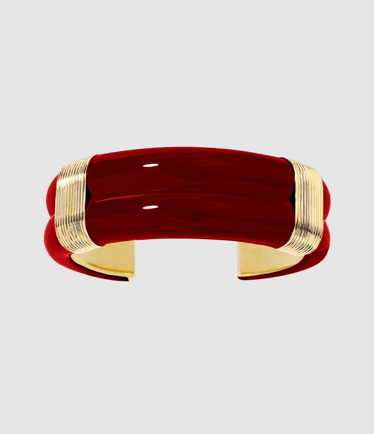 Aurelie Bidermann - Manchette Katt Bordeaux - Femme