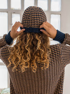Katiu Beanie - Bleu Marine Bicolore - Mixte