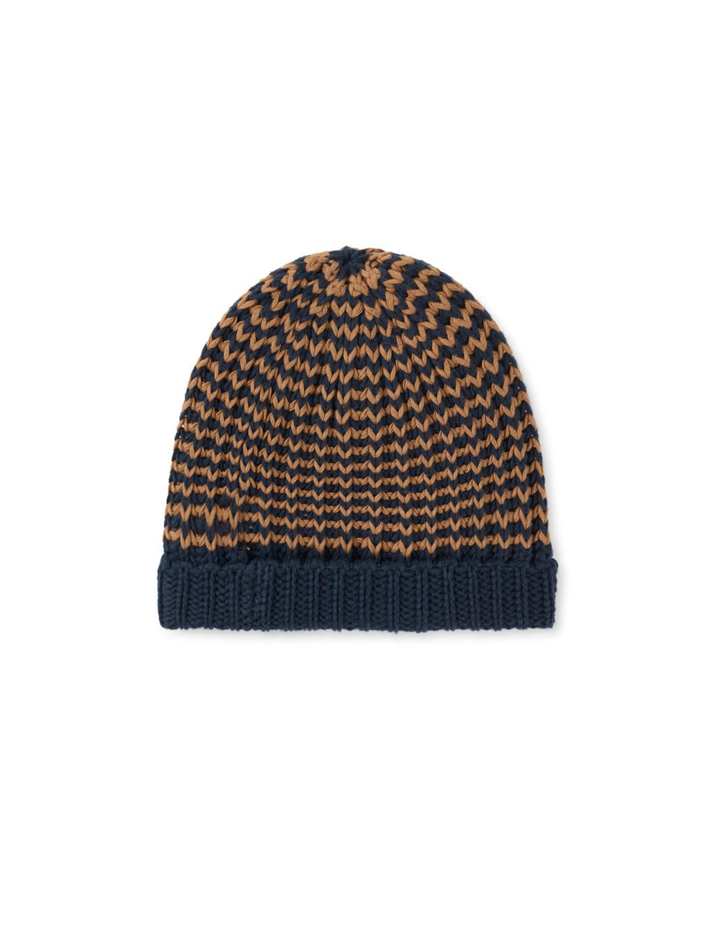 Katiu Beanie - Bleu Marine Bicolore - Mixte
