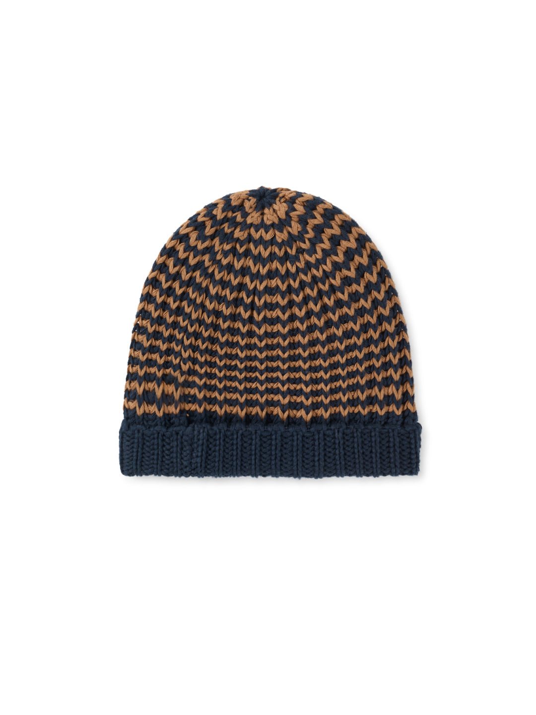 Katiu Beanie - Bleu Marine Bicolore - Mixte