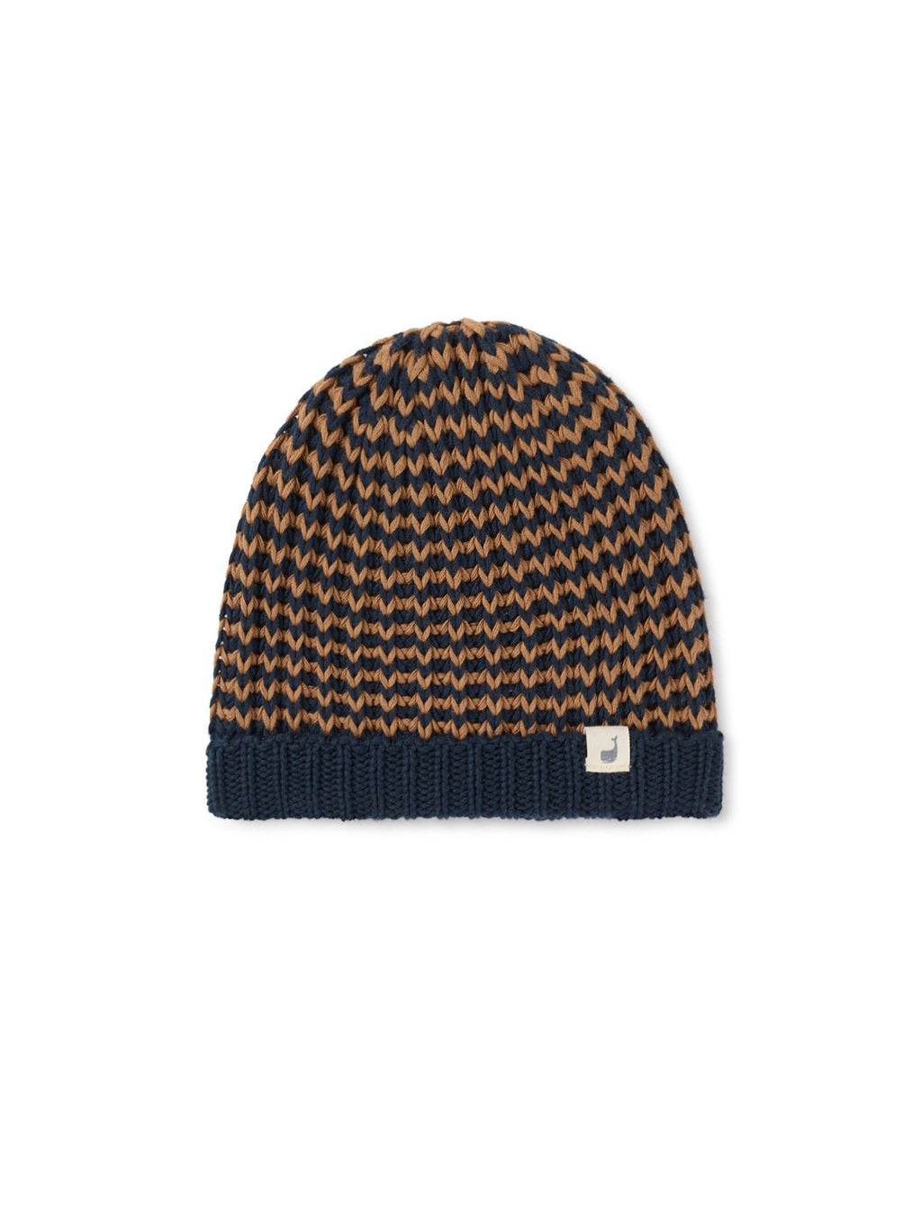Katiu Beanie - Bleu Marine Bicolore - Mixte