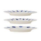 Linora - Assiette - Bleu - Grès