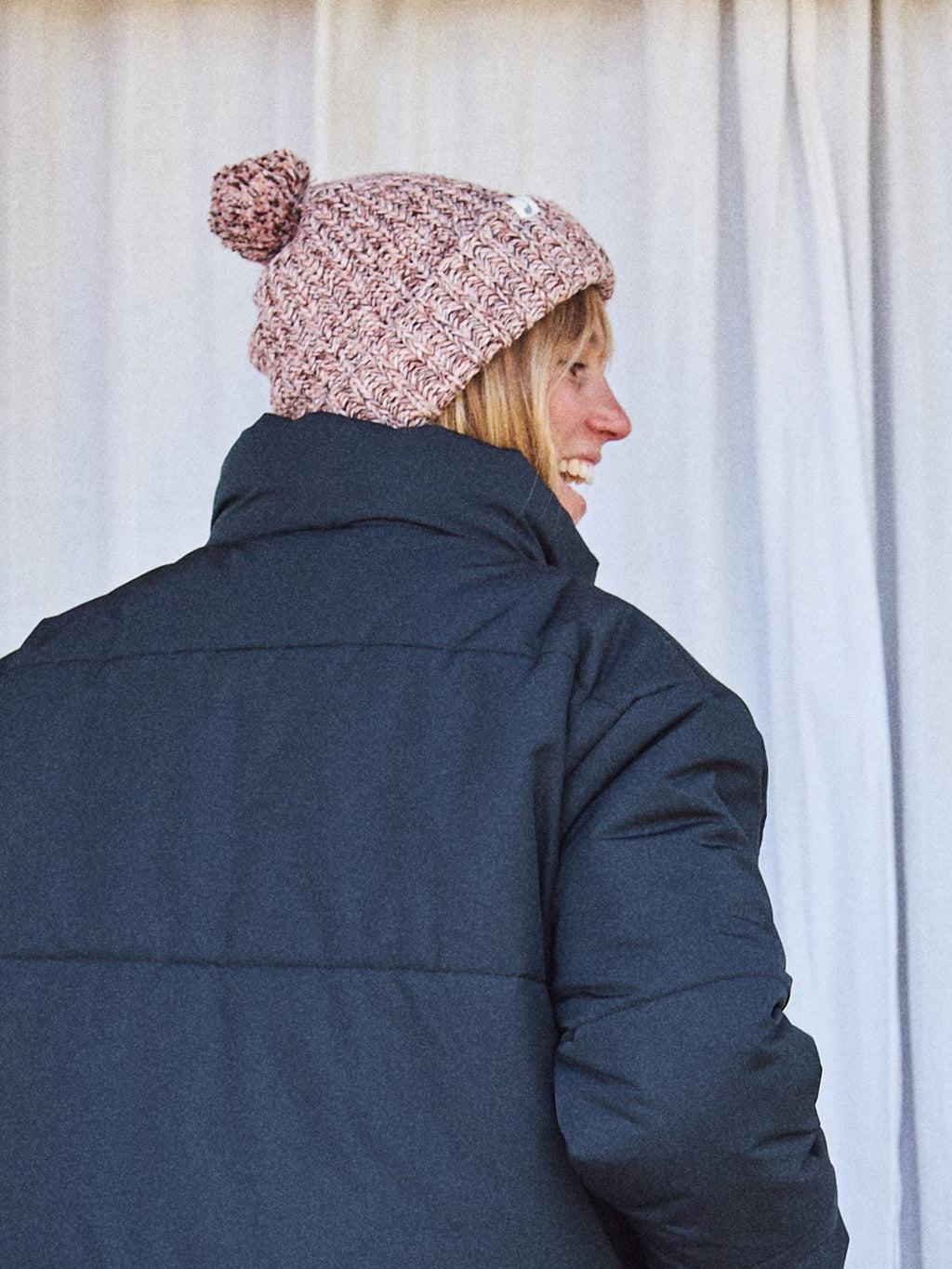 Kayangel Beanie - Vieux Rose Multicolore - Mixte