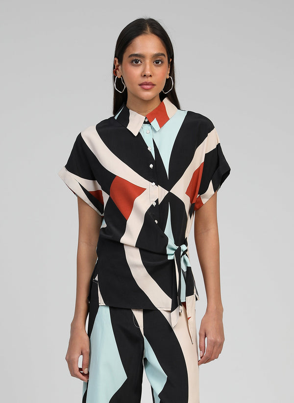 Chemise Kayna Mogali Noir