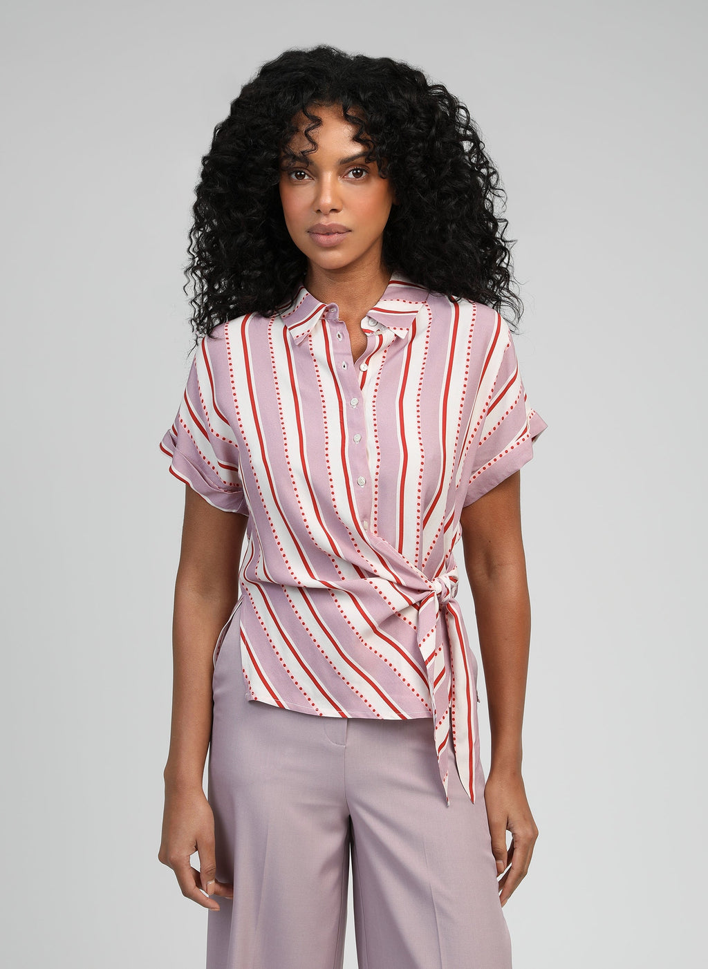 Chemise Kayna Velia Lilas