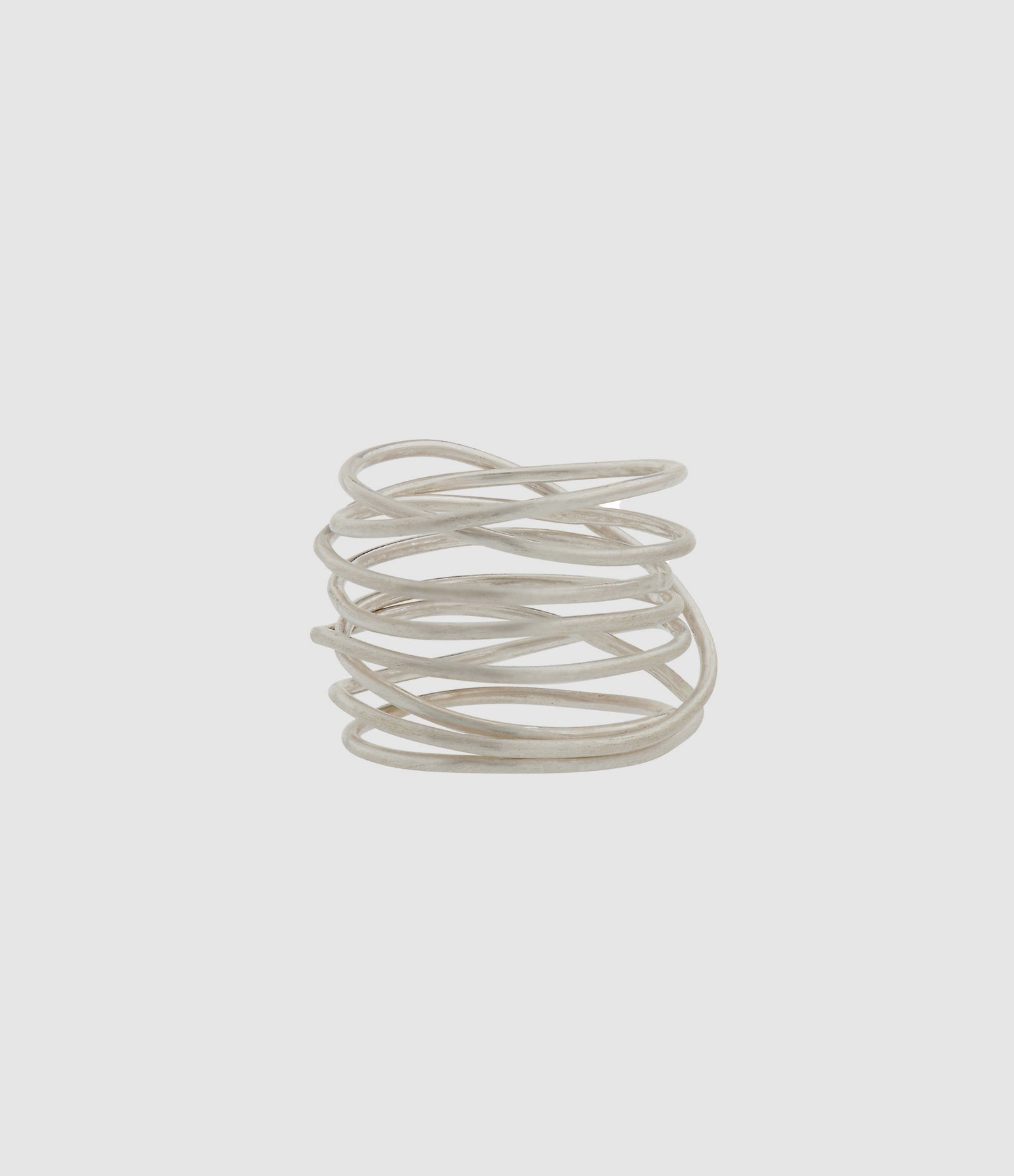 Lsonge - Bague Sublime Spirale Argent - Femme