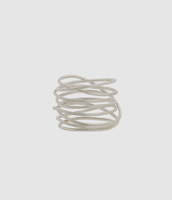 Lsonge - Bague Sublime Spirale Argent - Femme