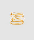 Lsonge - Bague Sublime Spirale L Or Jaune - Femme