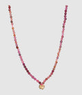 Lsonge - Collier Stone Pépite Rubis D'Inde Or Jaune - Femme