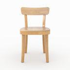 keno chaise en bois clair lot de 2