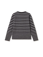 Top Kilkeel - Noir & Rayures Blanches - Femme