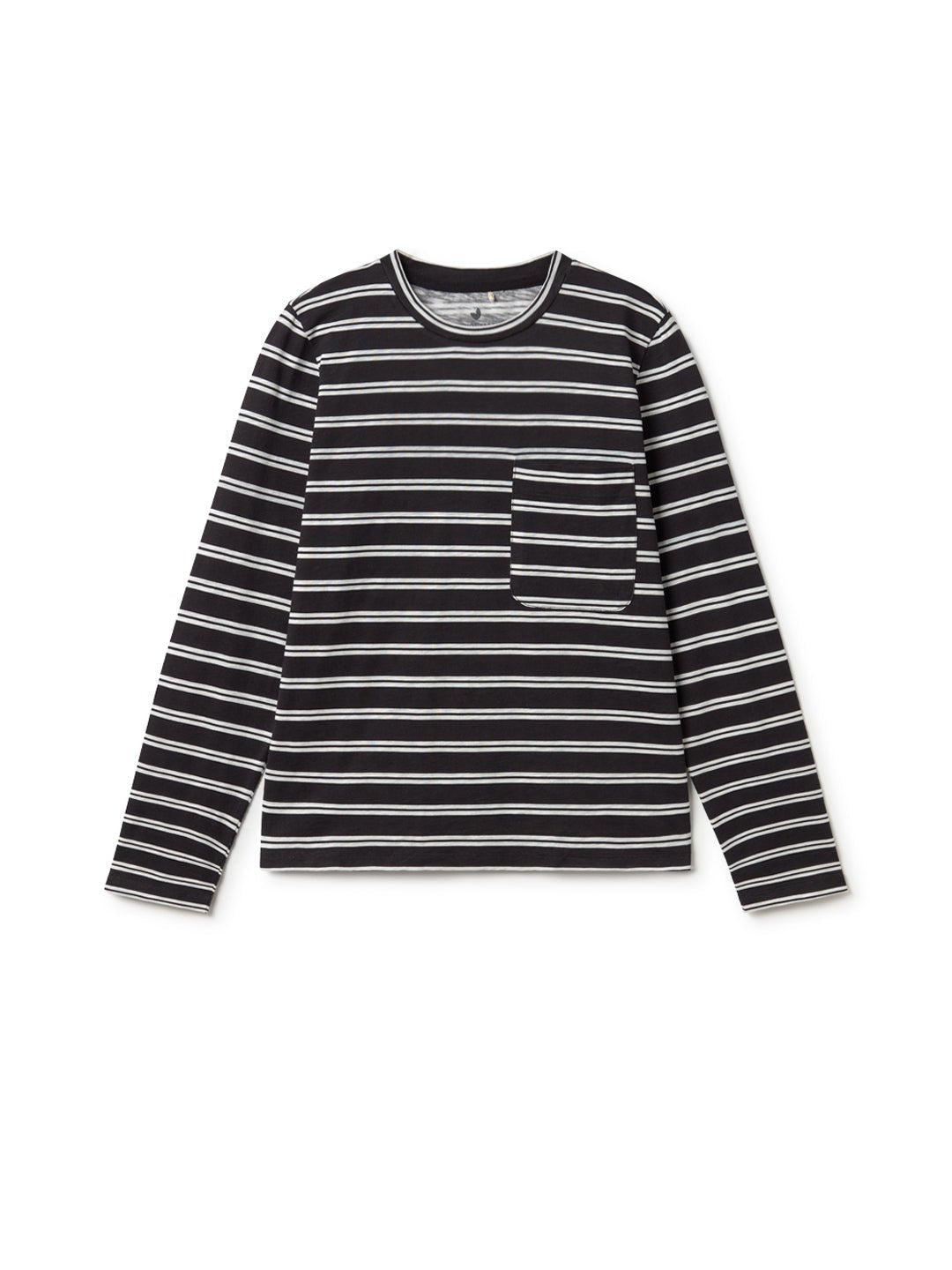 Top Kilkeel - Noir & Rayures Blanches - Femme