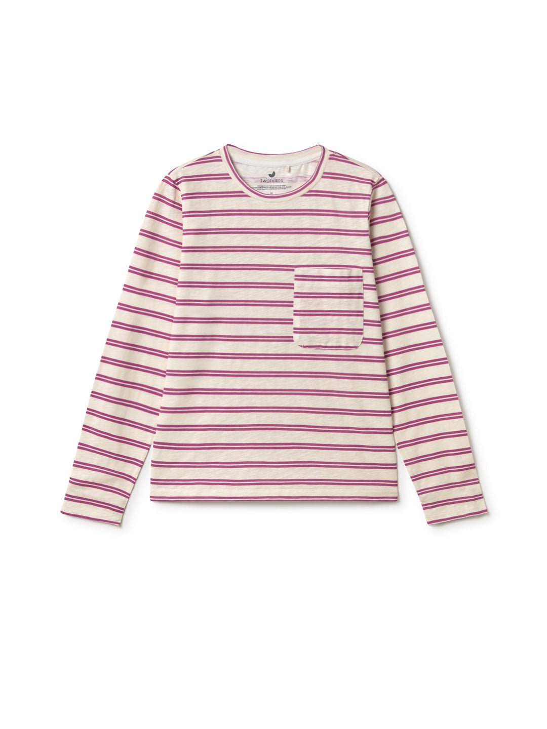 Top Kilkeel - Rayures Framboise - Femme