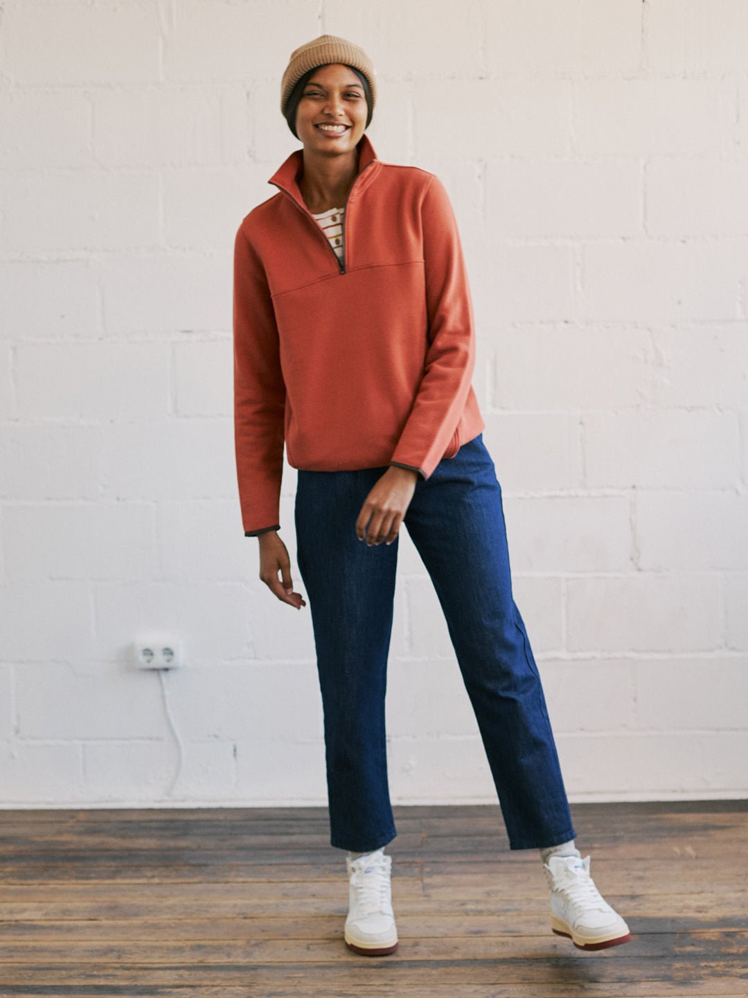 Sweatshirt Kirton - Terre Cuite - Femme