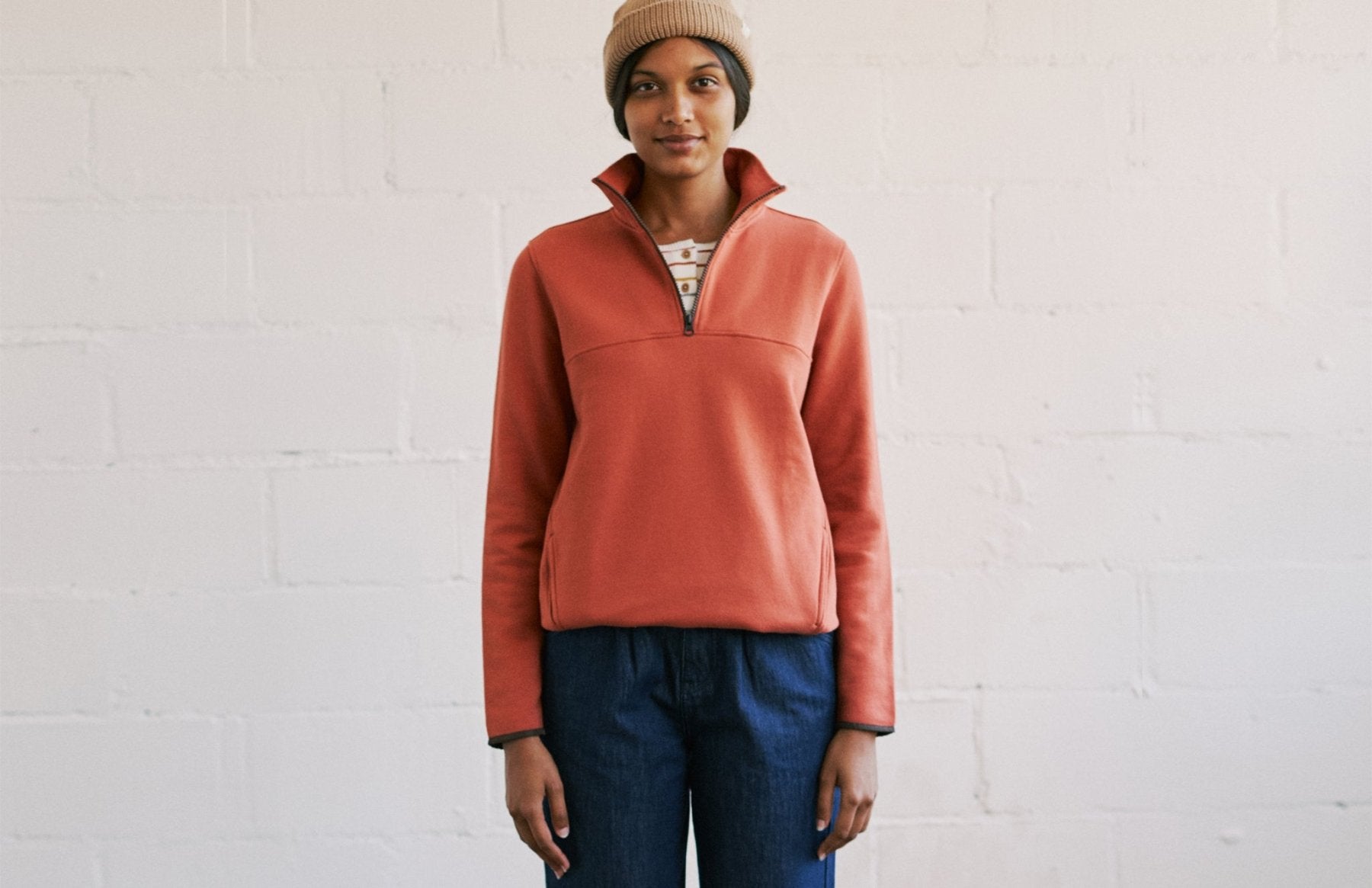 Sweatshirt Kirton - Terre Cuite - Femme