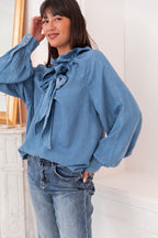 KLARA Jean - Blouse Noeud