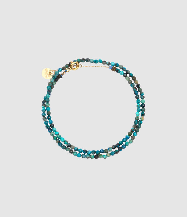 Lsonge - Bracelet Sublime Minéral Azurite - Femme