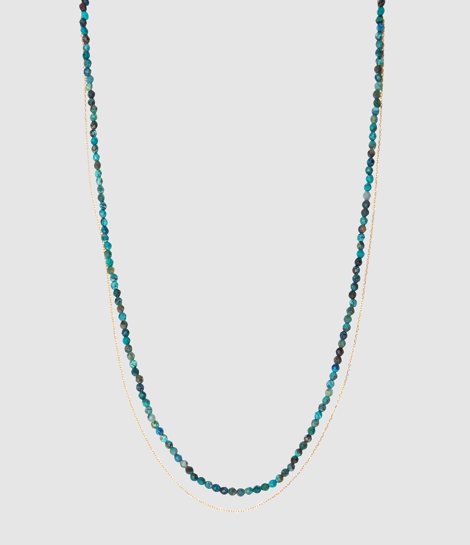 Lsonge - Sautoir Sublime Minéral Azurite - Femme