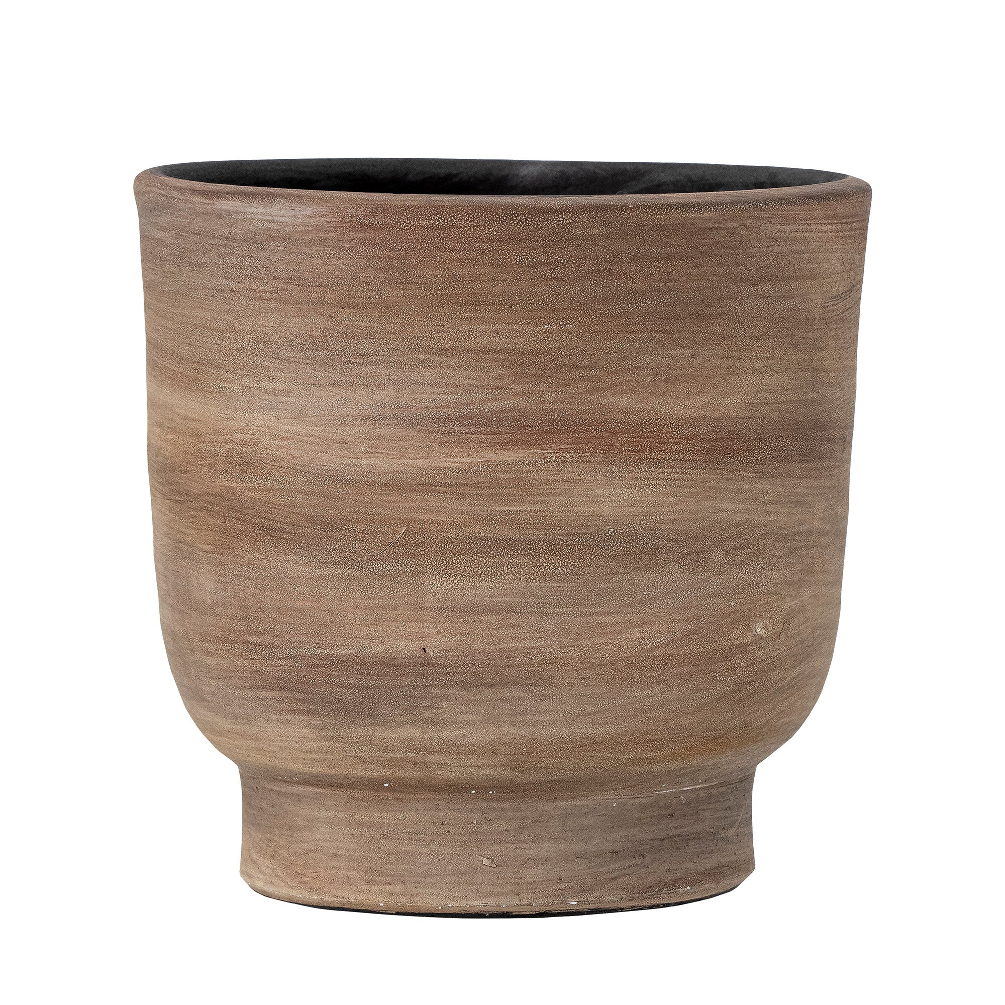 Venca - Cache-Pot Déco - Marron - Terre Cuite