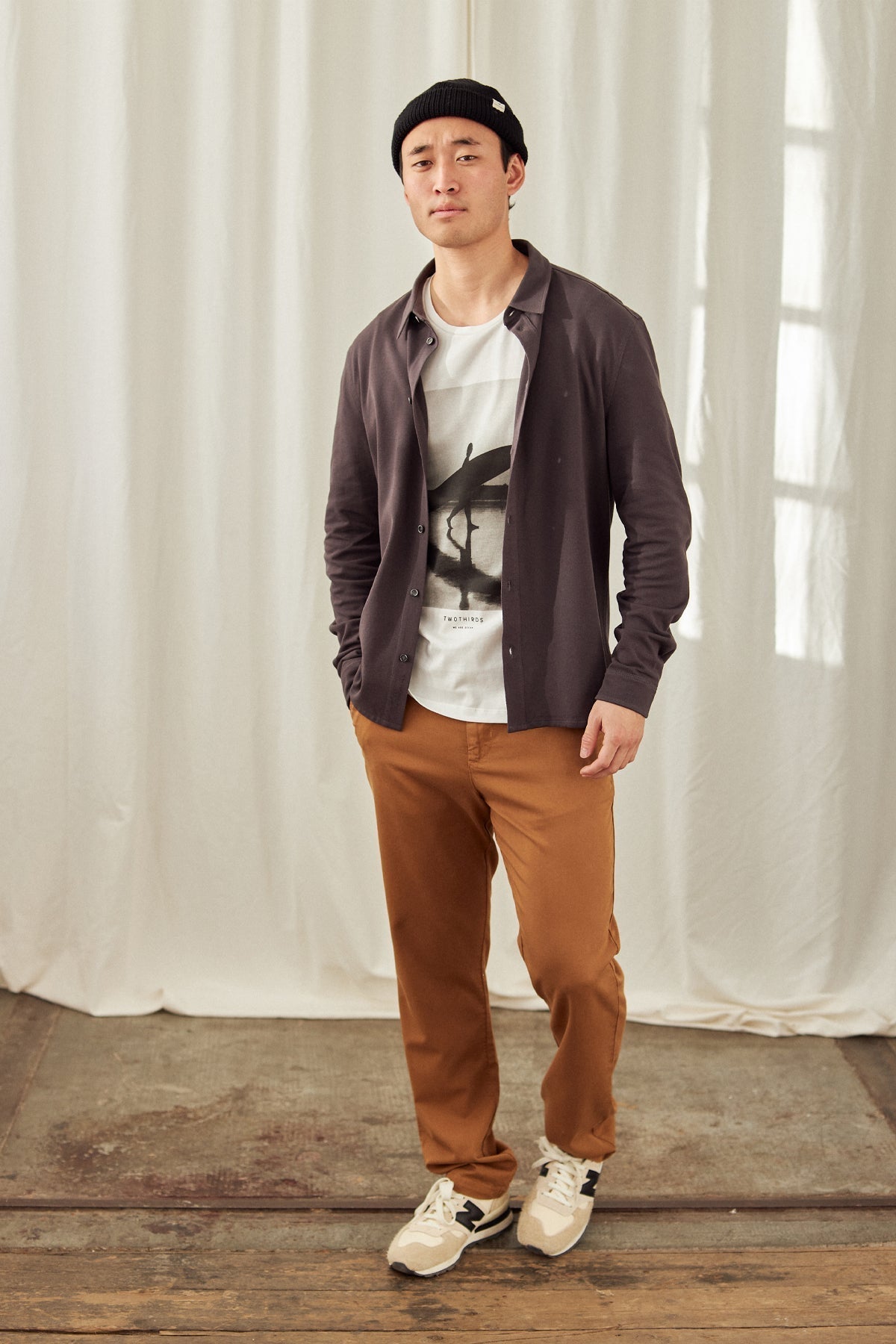 Chemise Kwale - Sable Foncé - Homme