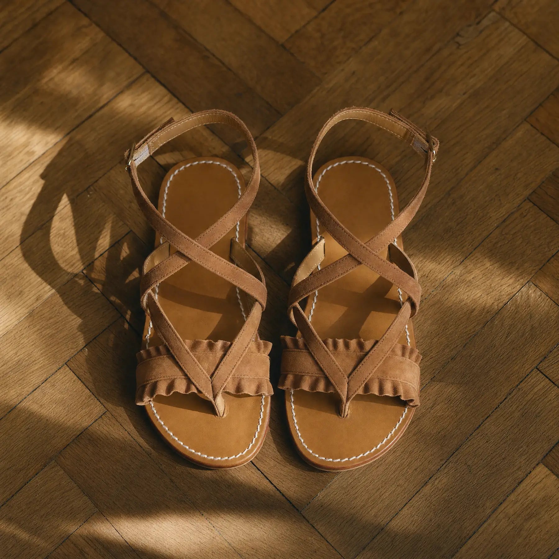 Sandales Strevi - Camel