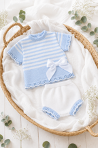 L'élégant, Tenue 2 Pièces - Bleu