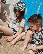 Chemise Come - Imprimé Anémones - Nuit - Enfant