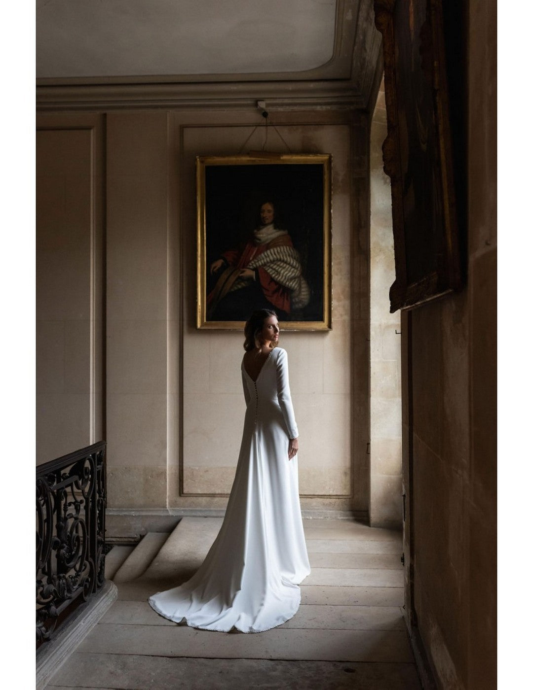 Robe De Mariée Hiver - Blanc Soie