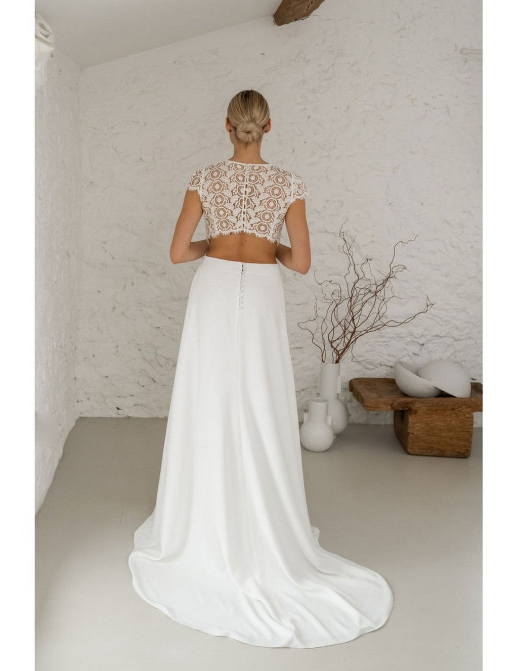 Robe De Mariée Lou - Blanc Soie