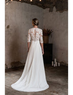 Robe De Mariée Rose - Blanc Soie