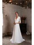 Robe De Mariée Rose - Blanc Soie