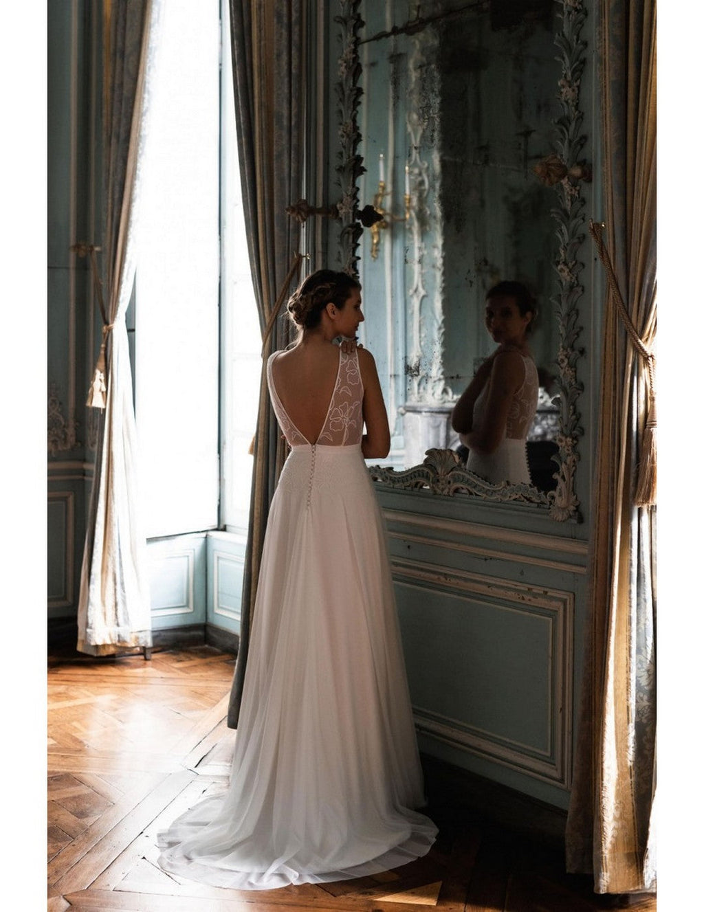 Robe De Mariée Nymphe - Blanc