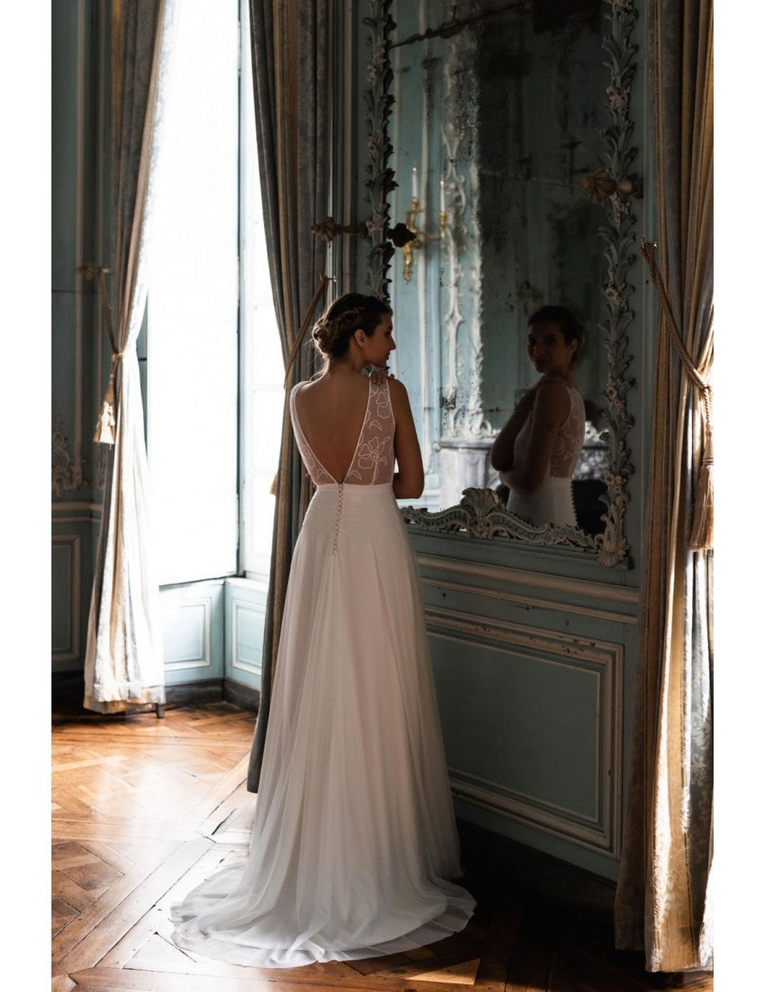 Robe De Mariée Nymphe - Blanc