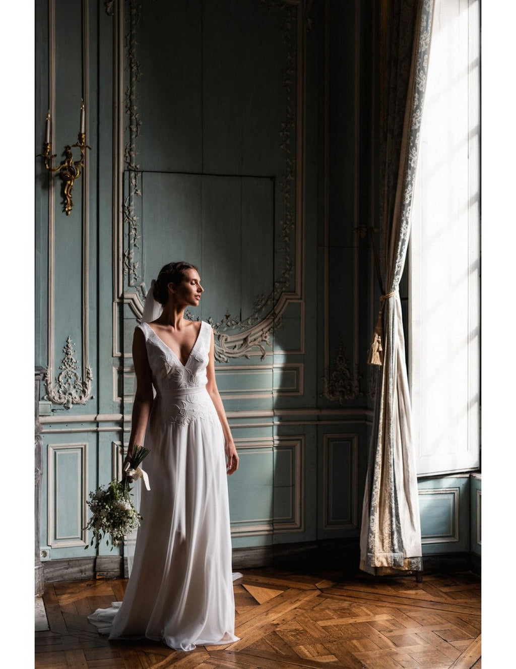 Robe De Mariée Nymphe - Blanc
