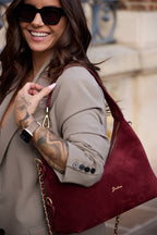 Lafayette Medium - Daim Burgundy